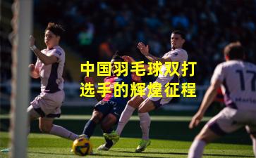 中国羽毛球双打选手的辉煌征程